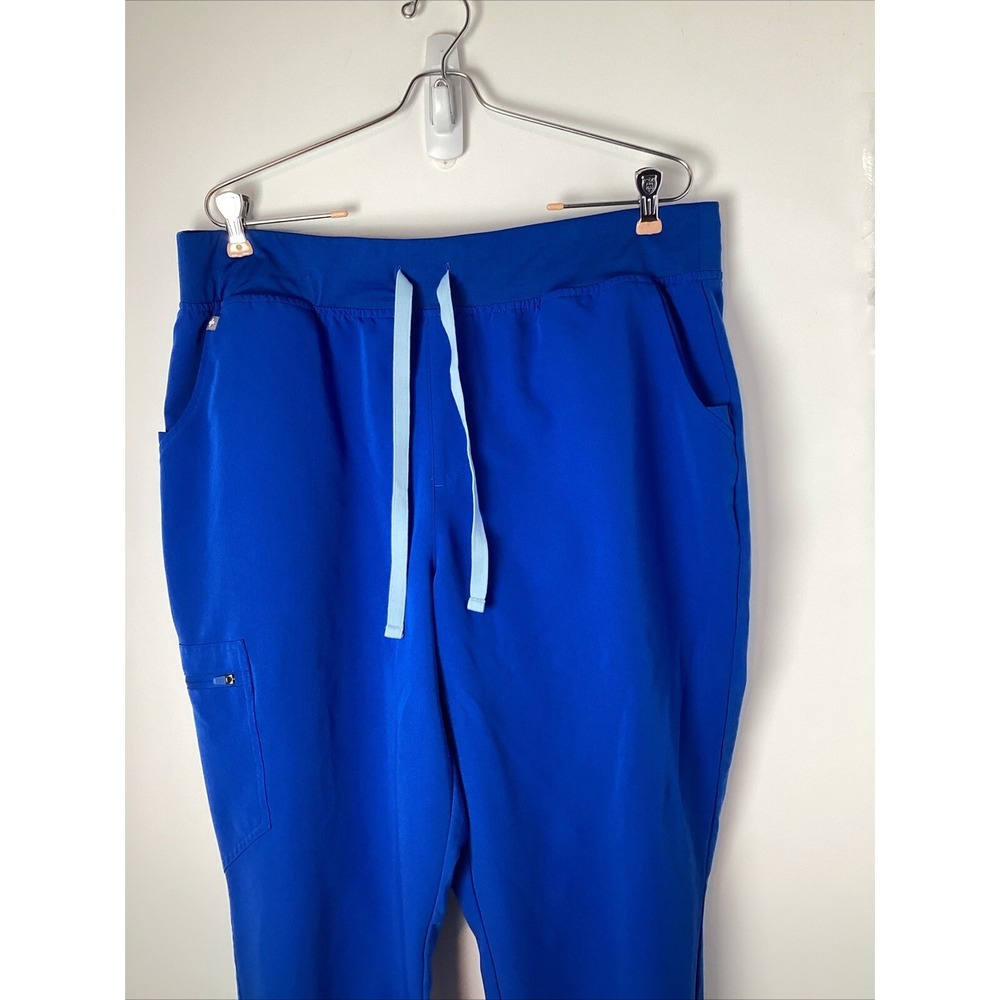 Figs Technical Collection Set Women's Size XXL Top Royal Blue Jogger Pants XXL-P - Picture 6 of 12